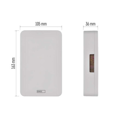 Дротовий дверний дзвінок EMOS P57002