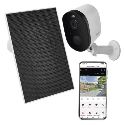 Розумна IP-камера Emos H4073 GoSmart, зовнішня, з Wi-Fi, сонячною панеллю та акумулятором