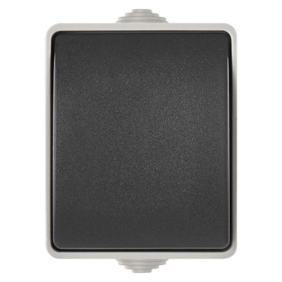 Вимикач зовнішній сірий IP54 EMOS, A1398 Вимикач зовнішній сірий IP54 EMOS, A1398