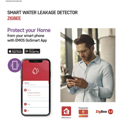 Розумний датчик витоку води EMOS P56000S ZigBee