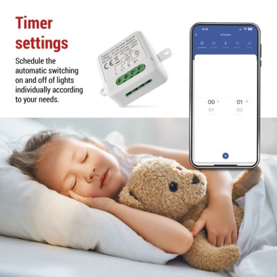 Розумний модуль регулювання яскравості EMOS H5107, ZigBee 3.0, 1-канальний Розумний модуль регулювання яскравості EMOS H5107, ZigBee 3.0, 1-канальний
