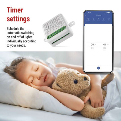 Розумний модуль регулювання яскравості EMOS H5108, ZigBee 3.0, 2-канальний Розумний модуль регулювання яскравості EMOS H5108, ZigBee 3.0, 2-канальний