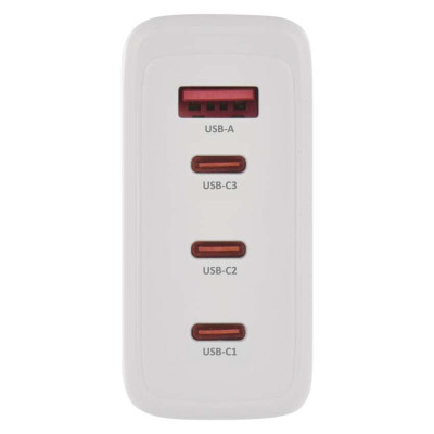 Універсальний USB GAN зарядний пристрій EMOS V06G120 1xUSB-A, 3xUB-C 120W 220V PD Універсальний USB GAN зарядний пристрій EMOS V06G120 1xUSB-A, 3xUB-C 120W 220V PD