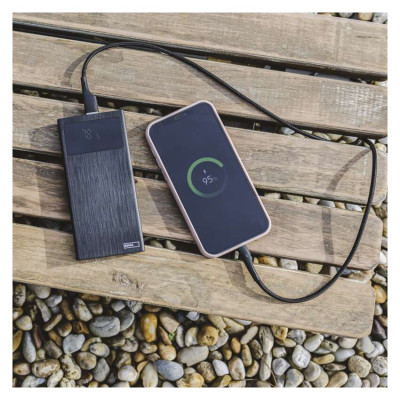 Павербанк EMOS B0531B BetaQ 10 22,5W / 10000mAh, чорний, PD20W Павербанк EMOS B0531B BetaQ 10 22,5W / 10000mAh, чорний, PD20W