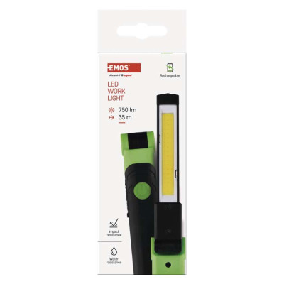 Ліхтар акумуляторний Emos P4540 750 Lm 2000 mAh Li-Ion пластик Ліхтар акумуляторний Emos P4540 750 Lm 2000 mAh Li-Ion пластик