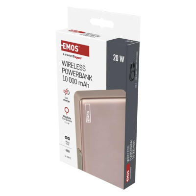 Повербанк EMOS B0552RG MagSafe 10 000 мАг 20 Вт Повербанк EMOS B0552RG MagSafe 10 000 мАг 20 Вт