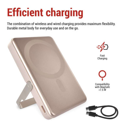 Повербанк EMOS B0552RG MagSafe 10 000 мАг 20 Вт Повербанк EMOS B0552RG MagSafe 10 000 мАг 20 Вт