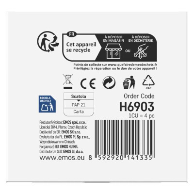 Запасний насос EMOS H6903 до до розумного WiFi фонтанчика EMOS H6102 Запасний насос EMOS H6903 до до розумного WiFi фонтанчика EMOS H6102