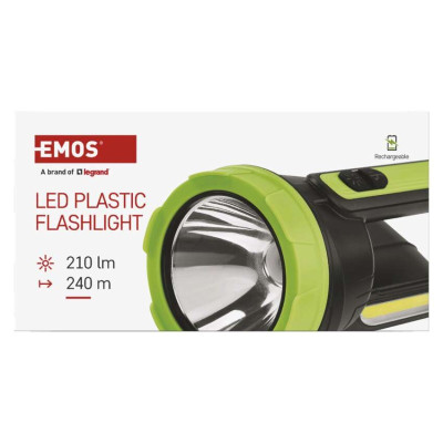 Ліхтар акумуляторний Emos P2314 210 Lm 1800 mAh Ліхтар акумуляторний Emos P2314 210 Lm 1800 mAh