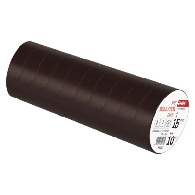 Ізоляційнв стрічка EMOS PVC 15/10 BROWN F61517