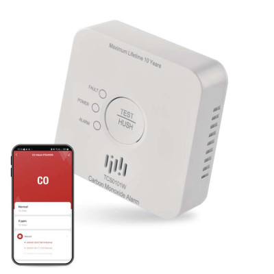 Сигналізатор CO GoSmart TCS0101W з WiFi P56400S