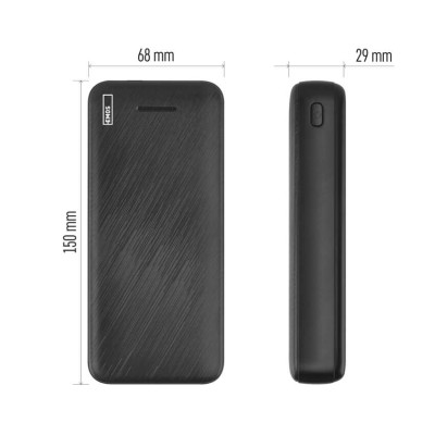 Павербанк EMOS B0572B 22,5W/20000mAh, чорний, PD20W Павербанк EMOS B0572B 22,5W/20000mAh, чорний, PD20W