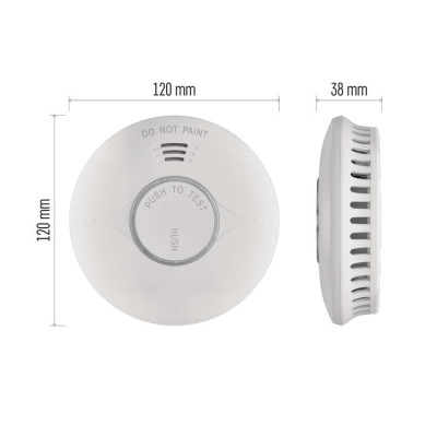 Датчик диму GoSmart TS380C-HW з WiFi P56500S