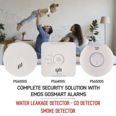 Датчик диму GoSmart TS380C-HW з WiFi P56500S