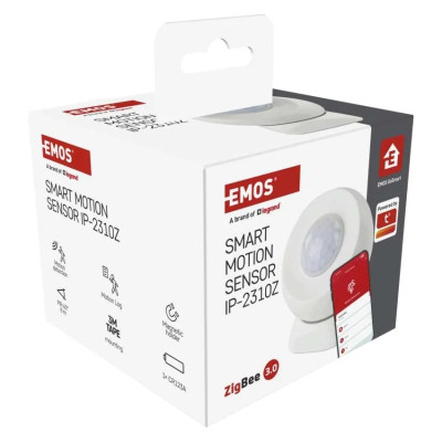 Розумний бездротовий датчик руху EMOS H5024 GoSmart PIR IP20 ZigBee 3.0 Розумний бездротовий датчик руху EMOS H5024 GoSmart PIR IP20 ZigBee 3.0
