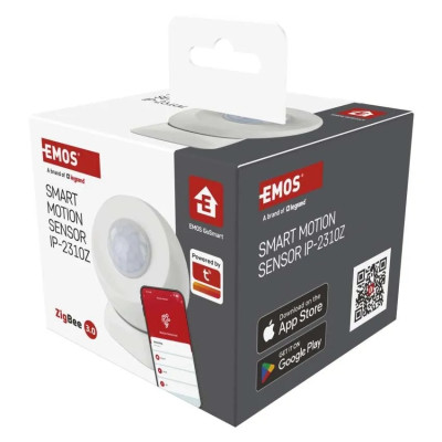 Розумний бездротовий датчик руху EMOS H5024 GoSmart PIR IP20 ZigBee 3.0 Розумний бездротовий датчик руху EMOS H5024 GoSmart PIR IP20 ZigBee 3.0