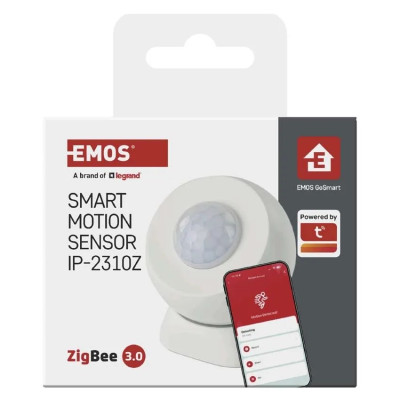 Розумний бездротовий датчик руху EMOS H5024 GoSmart PIR IP20 ZigBee 3.0 Розумний бездротовий датчик руху EMOS H5024 GoSmart PIR IP20 ZigBee 3.0