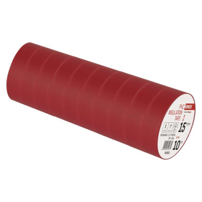 Ізоляційнв стрічка EMOS PVC 15/10 червоний F61513