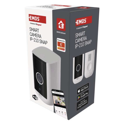 Розумна IP-камера Emos H4063 GoSmart.Li-ion 9600 mAh. зовнішня. з Wi-Fi. біла