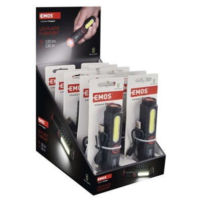 Ліхтар акумуляторний Emos P4720 120 Lm 400 mAh Li-Ion Ліхтар акумуляторний Emos P4720 120 Lm 400 mAh Li-Ion
