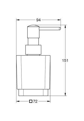 Selection Cube Дозатор рідкого мила (40805000)