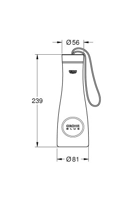 GROHE Blue Термопляшка для питної води (40848AL0)