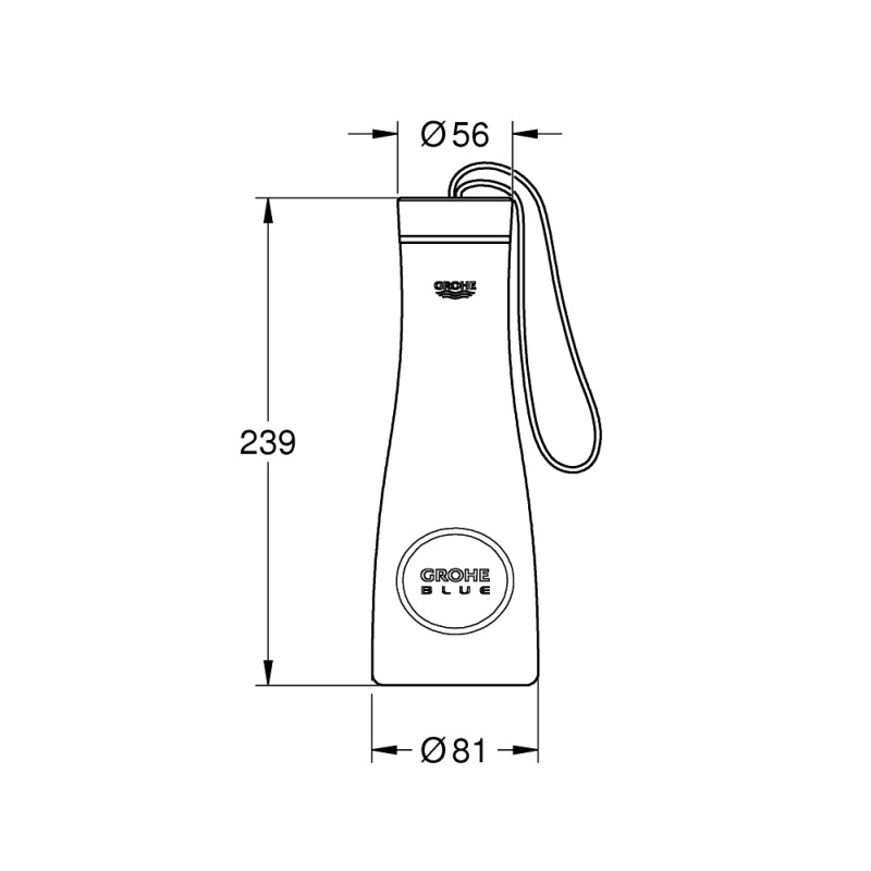 GROHE Blue Термопляшка для питної води (40848AL0)