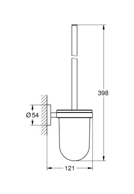 Набір аксесуарів GROHE Essentials 3 в1 (40407001)
