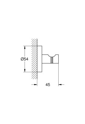 Набір аксесуарів GROHE Essentials 3 в1 (40407001)