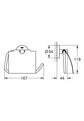 Набір аксесуарів GROHE Essentials 3 в1 (40407001)