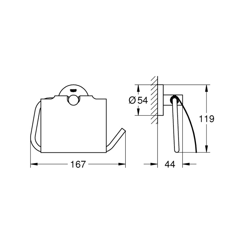 Набір аксесуарів GROHE Essentials 3 в1 (40407001)