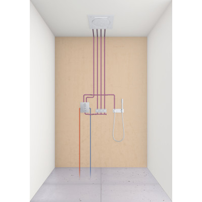 Rainshower F-Series 15" Верхній душ з 3 режимами (27939001)