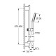 Rainshower Smartactive 130 Душовий гарнітур, 3 режими струмені (26579LS0)