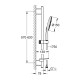 Rainshower Smartactive 150 Душовий гарнітур, 3 режими струменя (26592LS0)