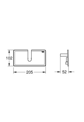 Полочка GROHE EasyReach (26362LN1)