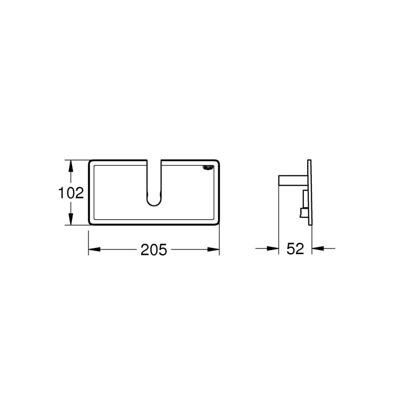Поличка GROHE EasyReach (26362LN1)