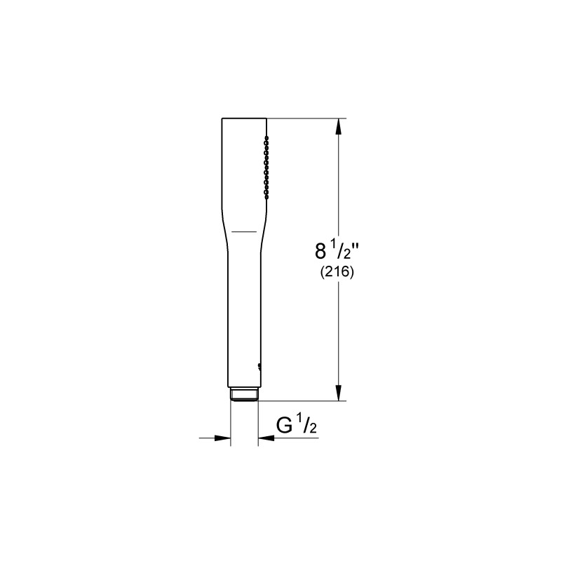Euphoria Cosmopolitan Stick Ручний душ, 1 режим струменю (27400000)