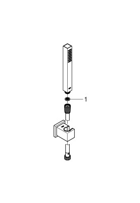 Euphoria Cube Stick Душовий набір, 1 режим струменя (27702000)