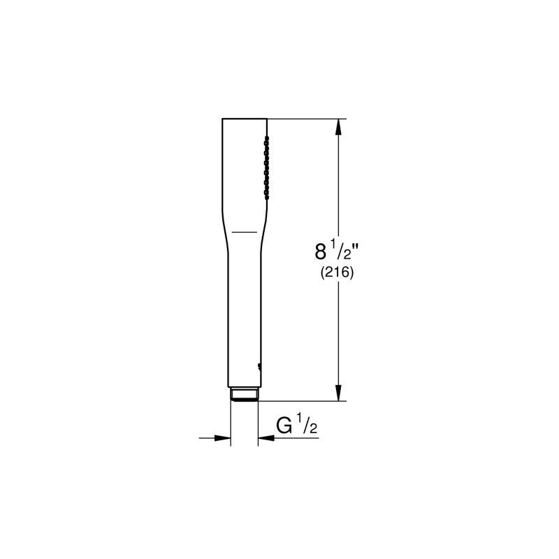 Euphoria Cosmopolitan Stick Ручний душ, 1 режим струменю (22126KF0)