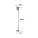 Silverflex TwistStop Душовий шланг 2000мм (27137001)