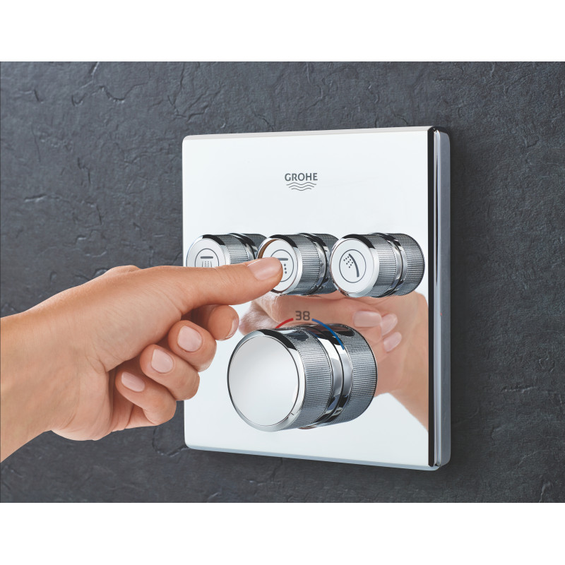 Grohtherm SmartControl Душовий комплект Rainshower SmartActive 310 Cube (34706000)