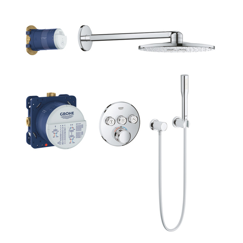 Grohtherm SmartControl душовий комплект із Rainshower 310 SmartActive (34705000)