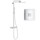Euphoria SmartControl System 310 Cube Duo Душова система з термостатом (26508000)