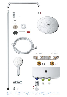 Euphoria SmartControl System 260 Mono Душова система з термостатом (26509000)