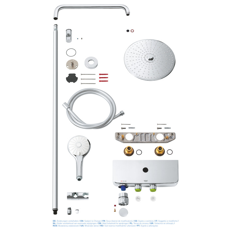 Euphoria SmartControl System 260 Mono Душова система з термостатом (26509000)