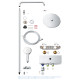 Euphoria SmartControl System 260 Mono Душова система з термостатом (26509000)