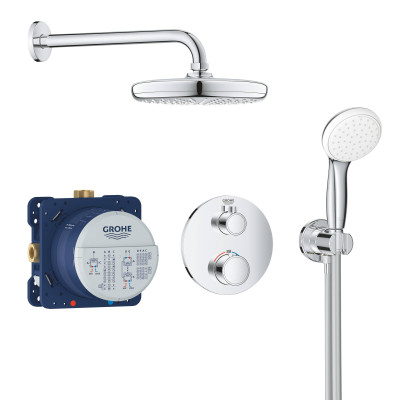Grohtherm Набір для комплектації душу Tempesta 210 (34727000)
