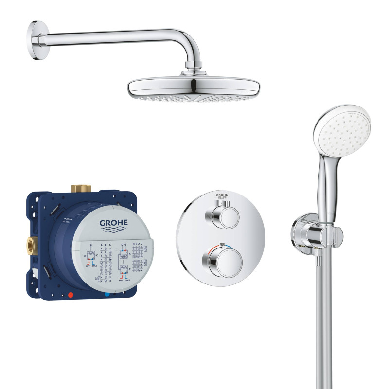 Grohtherm Набір для комплектації душа з Tempesta 210  (34727000)