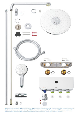 Euphoria Smart Control System 310 Duo Душова система з термостатом (26507LS0)