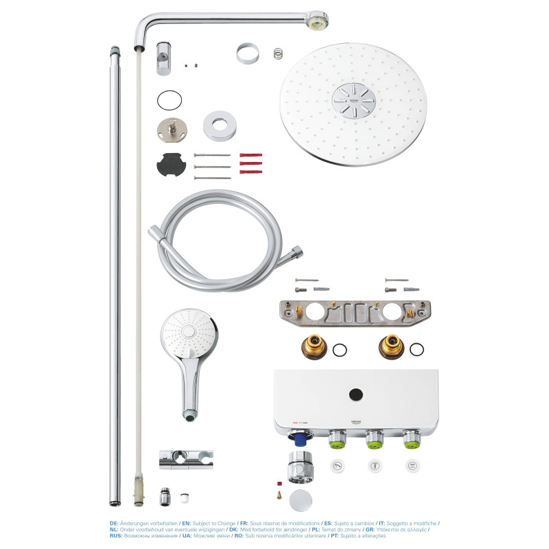 Euphoria Smart Control System 310 Duo Душова система з термостатом (26507LS0)